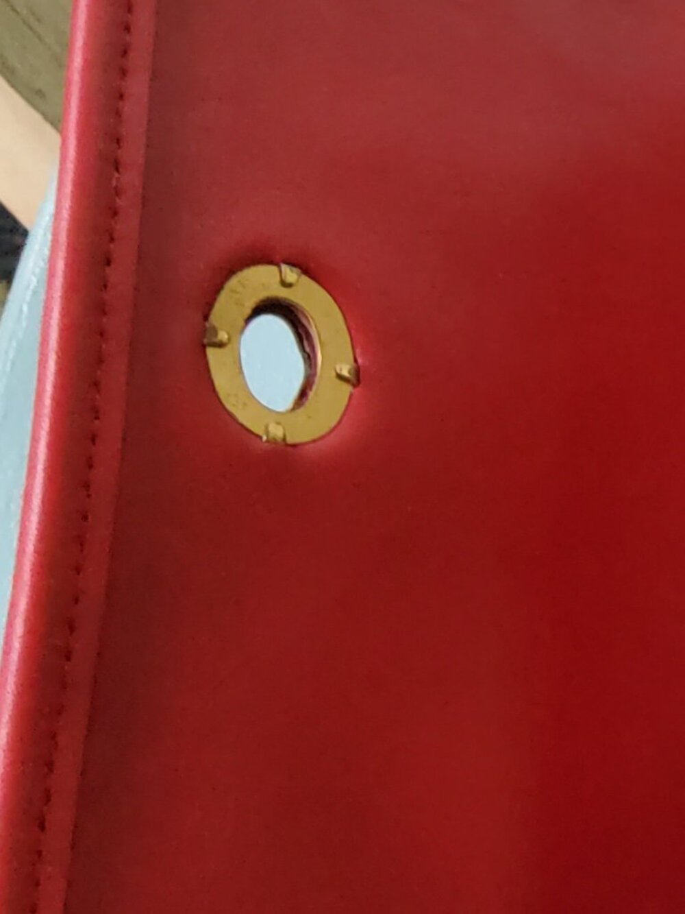 Vintage Red Coach Court Bag 9870 + Hangtag Excellent Condition - Picture 11 of 13